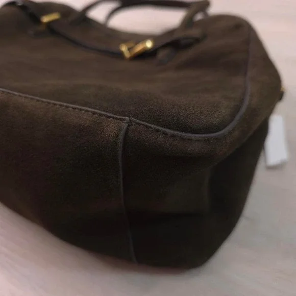 Madewell The Belted Satchel Bag - expedition green/ NW380 - Picture 4 of 8